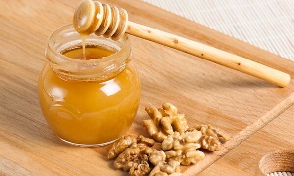 miel y nueces para el crecimiento del pene